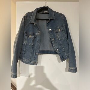 Divided L Demin Cropped Jacket